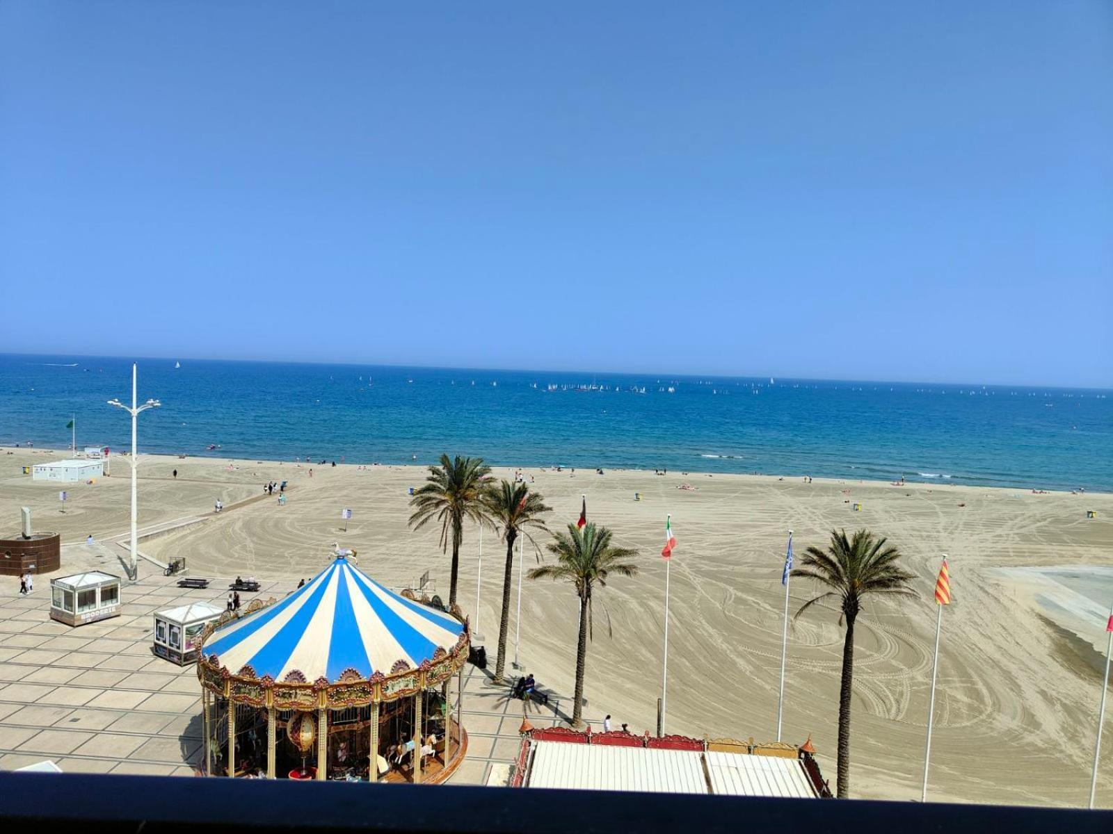 Studio Cosy Climatise Vue Mer Canet Plage 3Etoiles Exterior photo